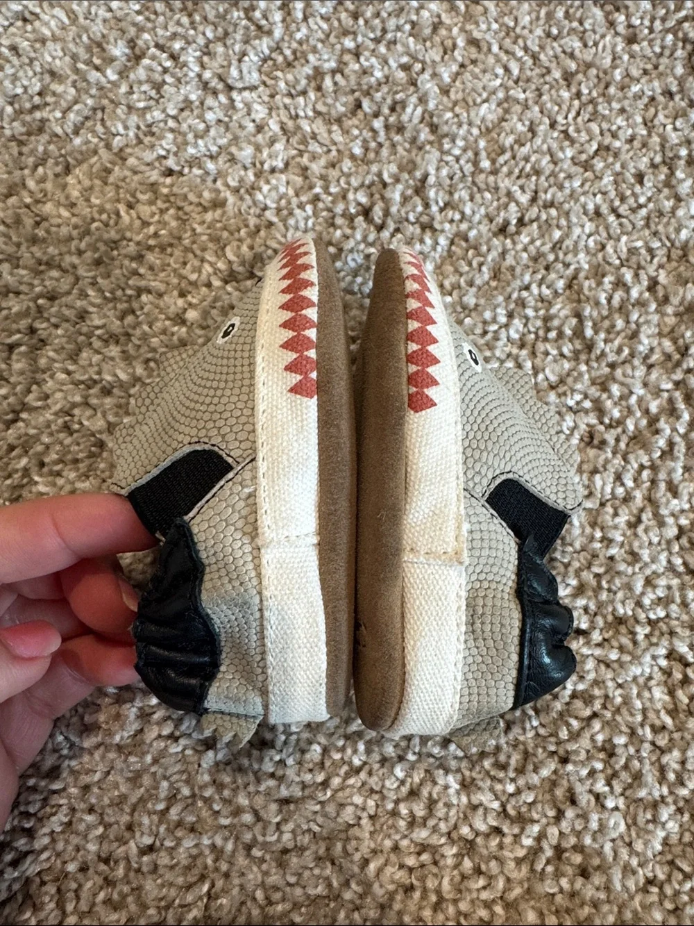 Robeez Dino Dan Slip-On Baby Soft Sole Shoes